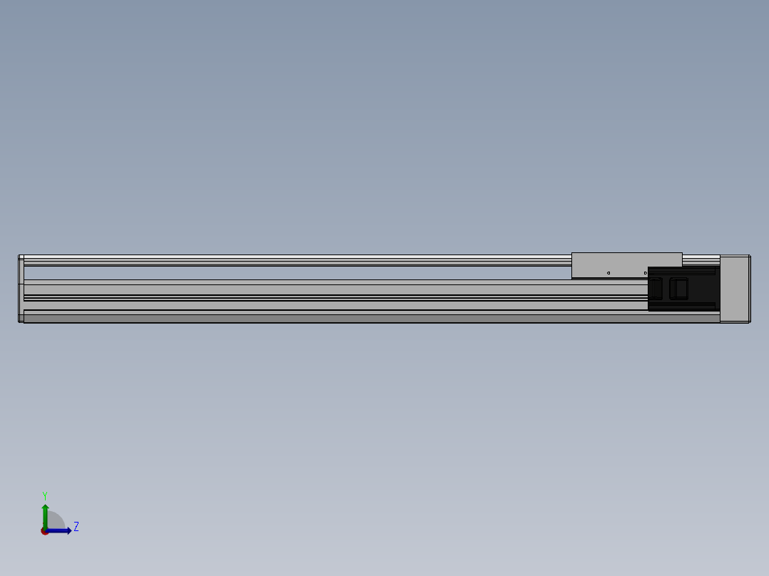 精密模组MY170-T10-700L-BR-P40B-C4-C左视图