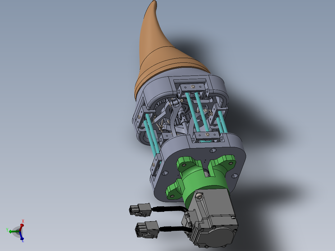 <span style='color: red'>机器人</span>手臂总装20240419