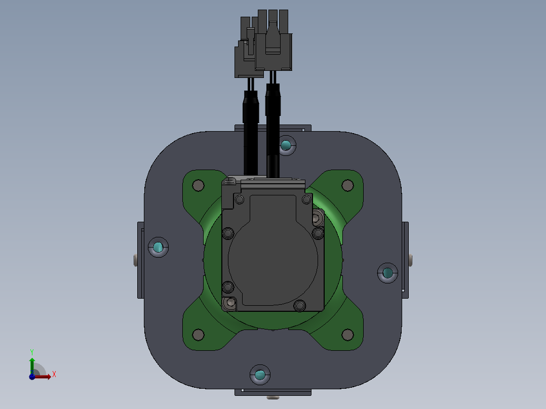 机器人手臂总装20240419前视图