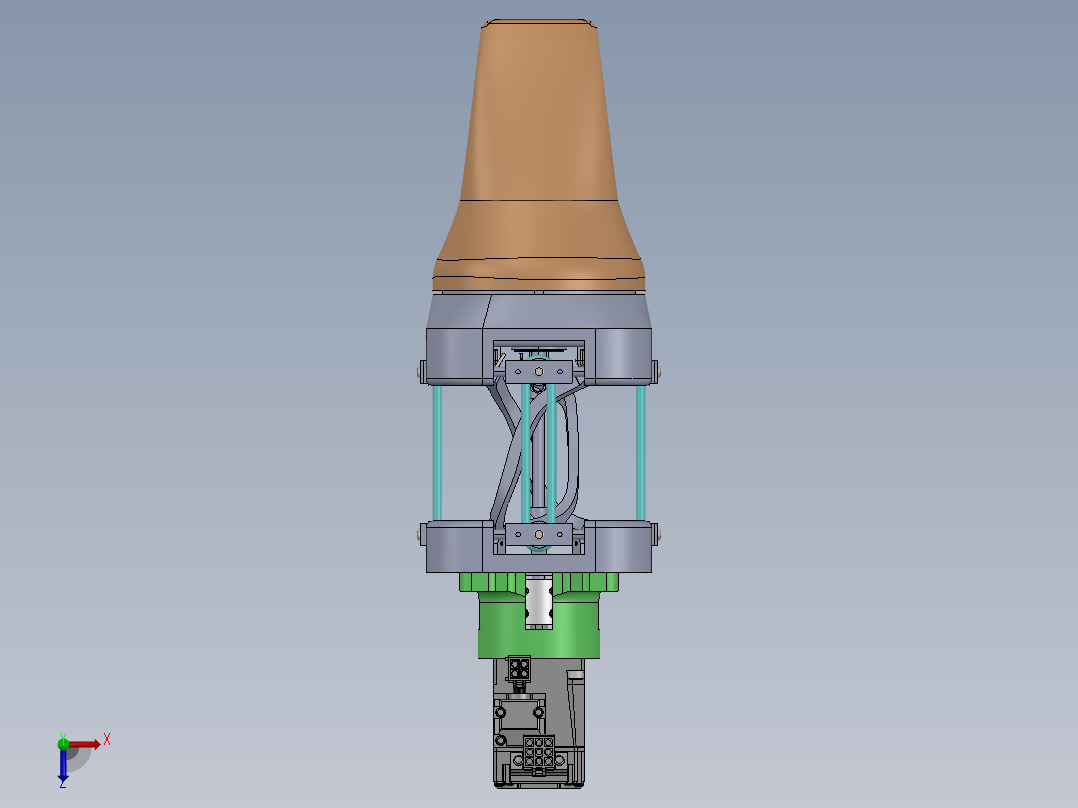 机器人手臂总装20240419俯视图