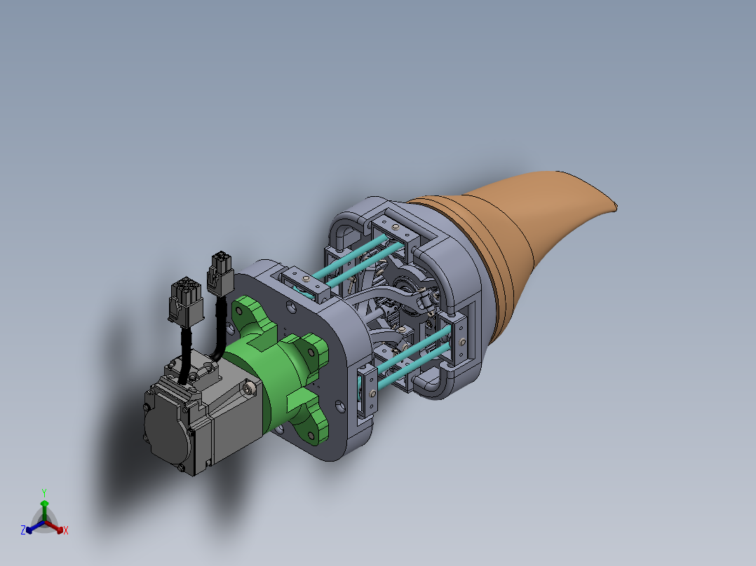 机器人手臂总装20240419正等轴测图