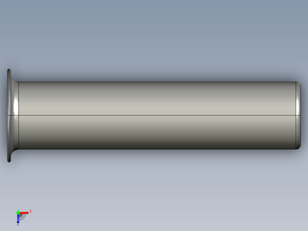 软管与硬管连接用工业通用接头0127_04_27俯视图