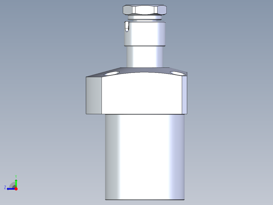 KOSMEKLT0480-GR-Y30多系列多零件图纸模型多系列多零件图纸模型右视图