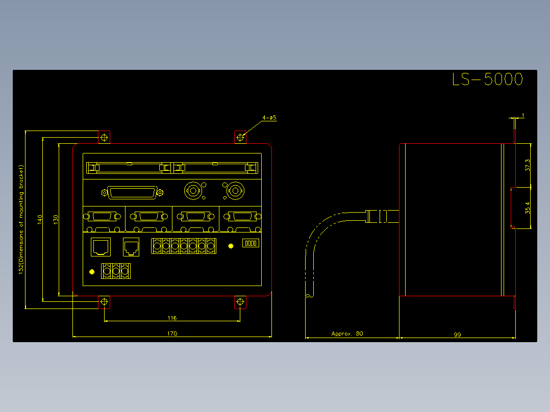 基恩士ls_5000_cad_kc图纸模型