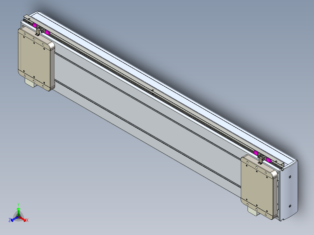 威洛博LC系列3d模型模组2LC22H1Y-S900正等轴测图