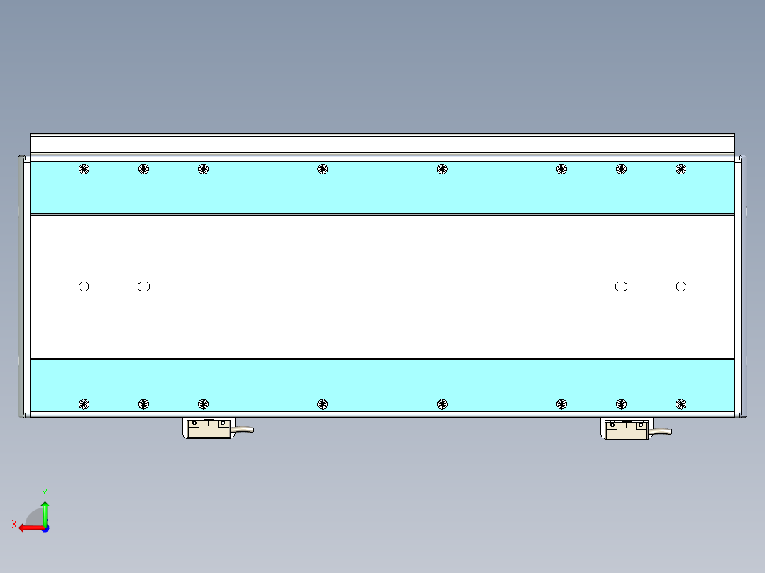 威洛博LC系列3d模型模组2LC22H2Y-S100后视图