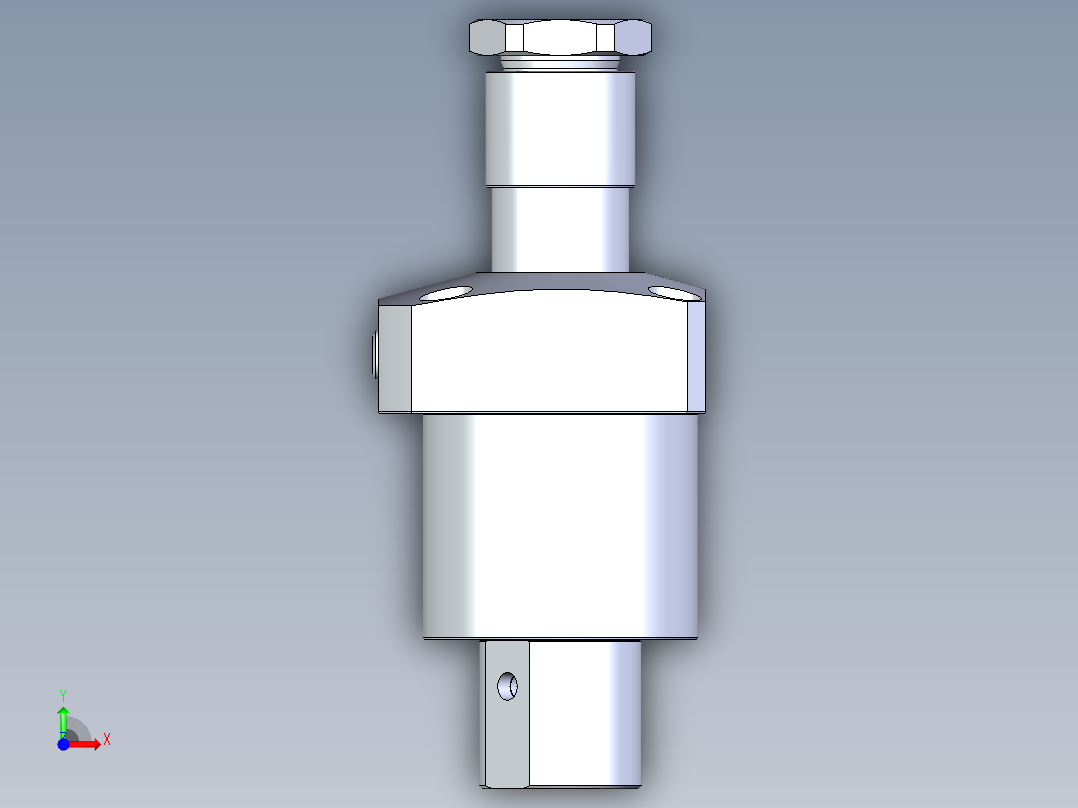 KOSMEKLHA0900-GLN多系列多零件图纸模型前视图