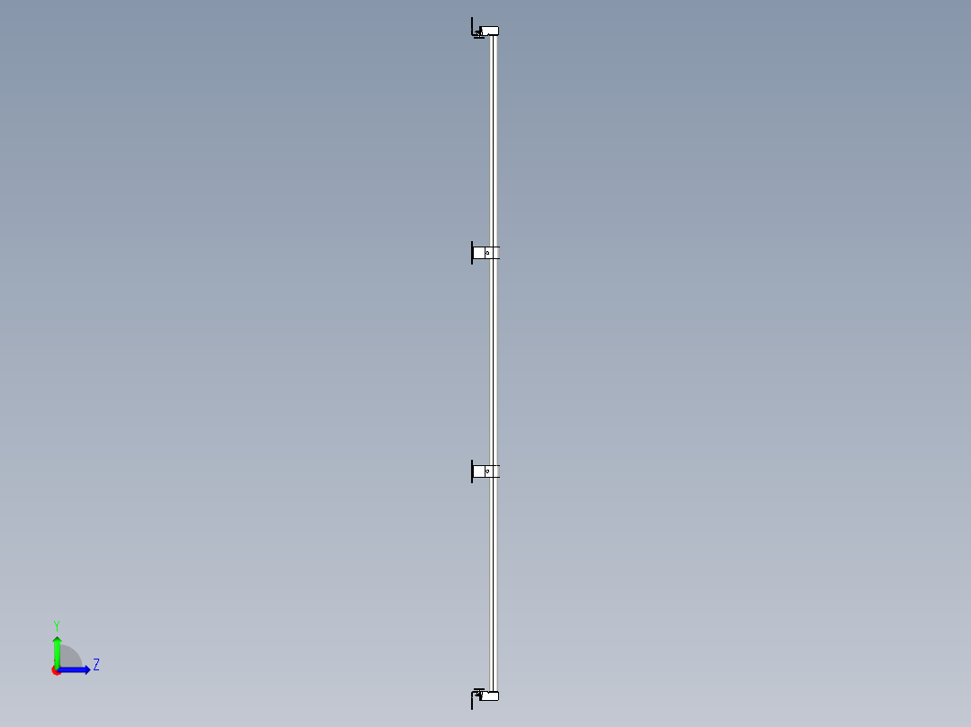 基恩士SL-JB143_back-mount_kc图纸模型左视图