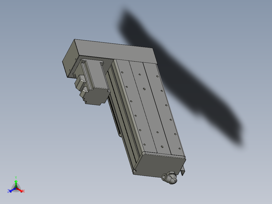 威洛博VC12-S100-BR-P40正等轴测图