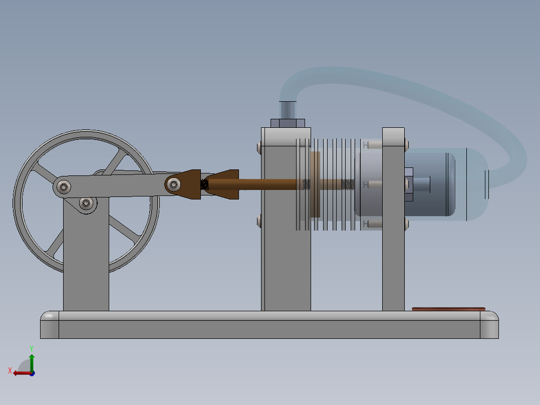 发动机 (83)后视图