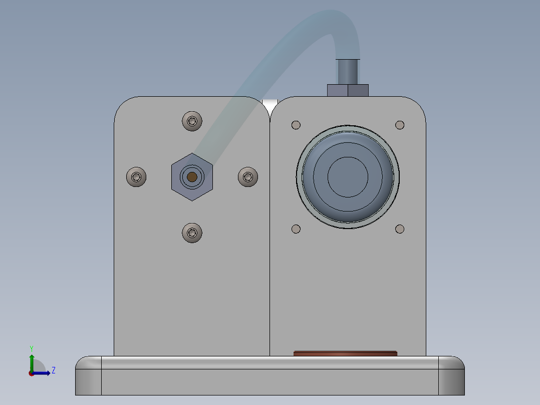 发动机 (83)左视图