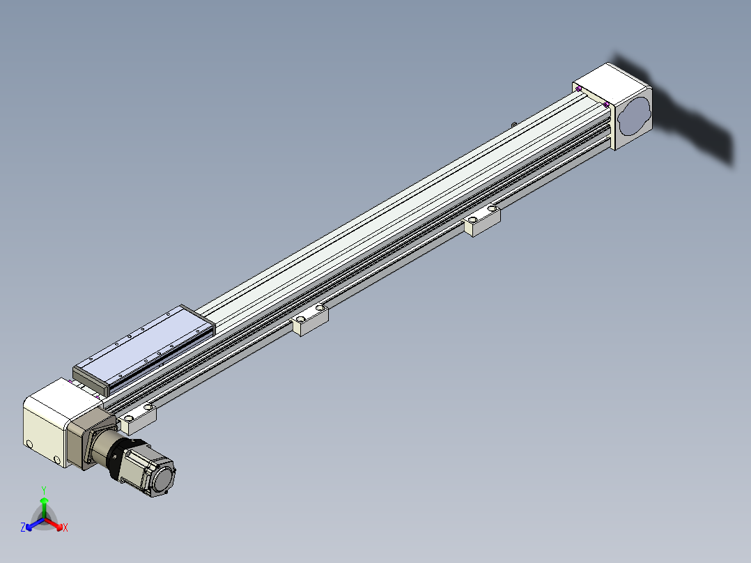 同步带滑台-欧规B8-L176-S900-L-ZP40-D3-N5