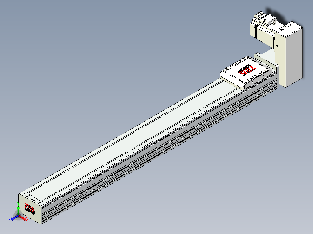 同步带全封闭直线模组TPA-HCB-85D-90-L700-LU-C-P20-N3