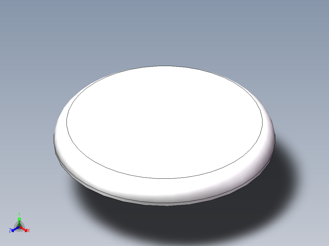 THA碟形封头DN1400正等轴测图