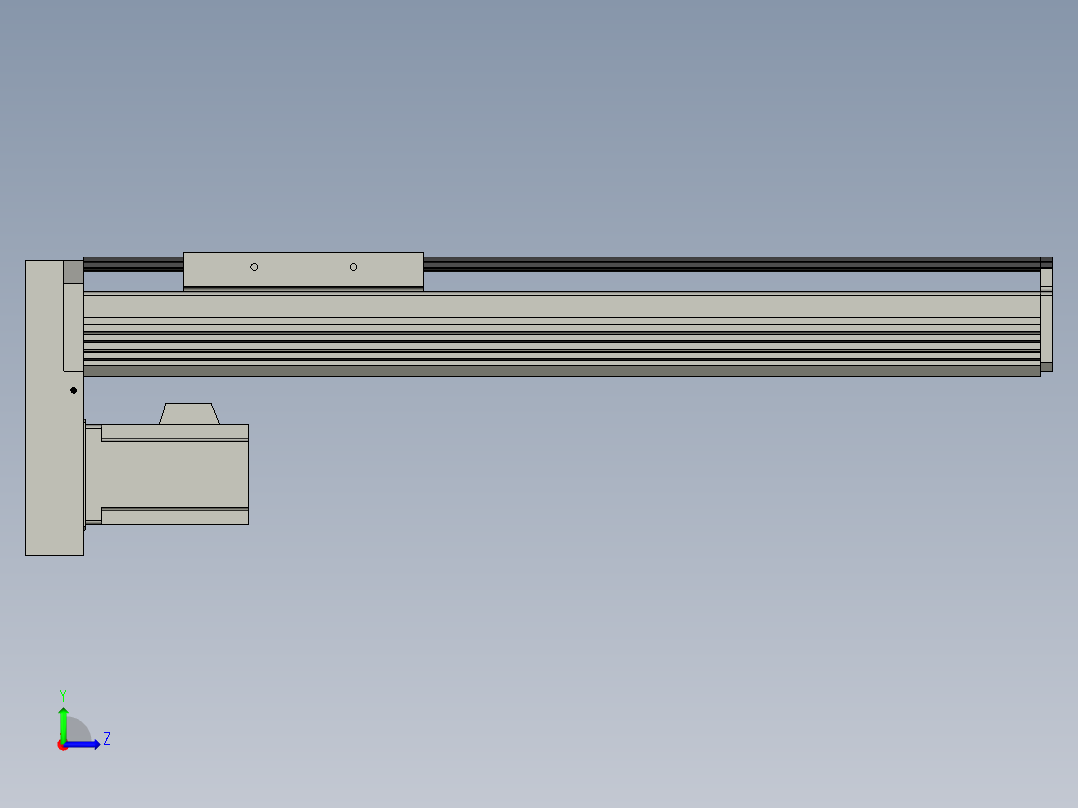 CCTL模组螺杆-TL135-S300-BM左视图