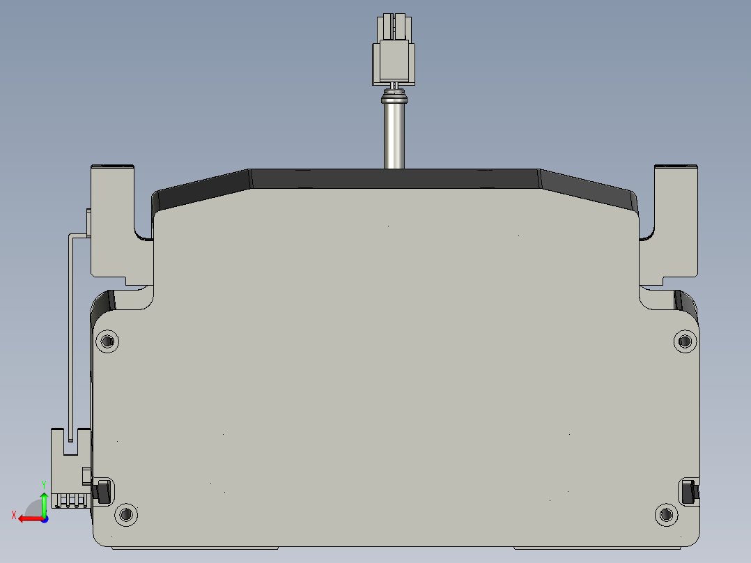 东锦丝杆传动-直线滑台模组DH210-C-L10-S1350-BC-P750W-C3后视图