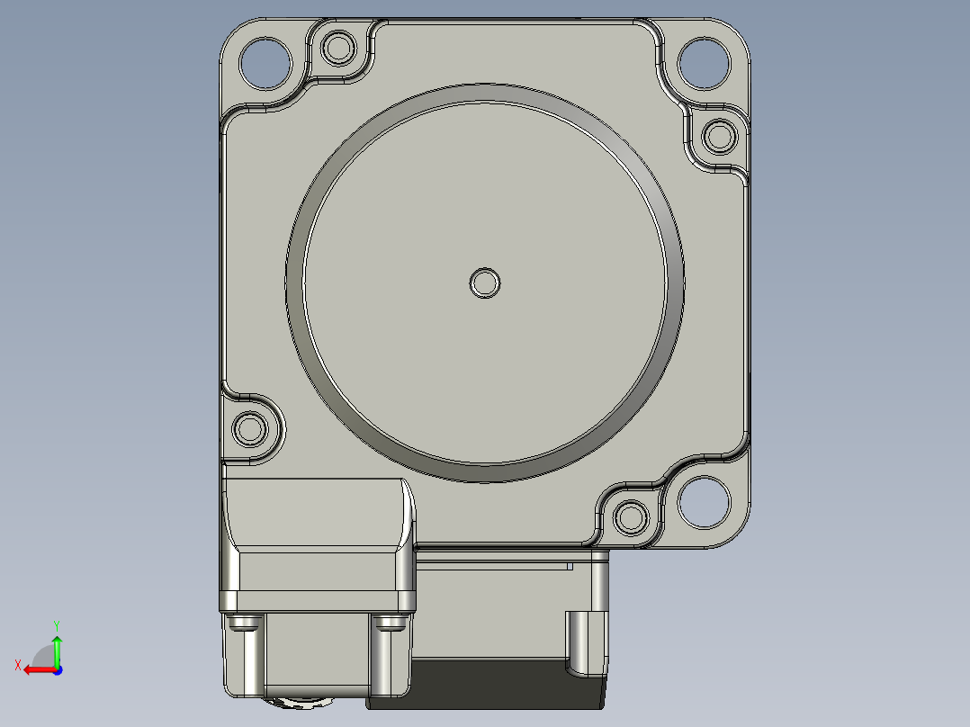 低压伺服电机MF5H-60CM30BZ1-502后视图