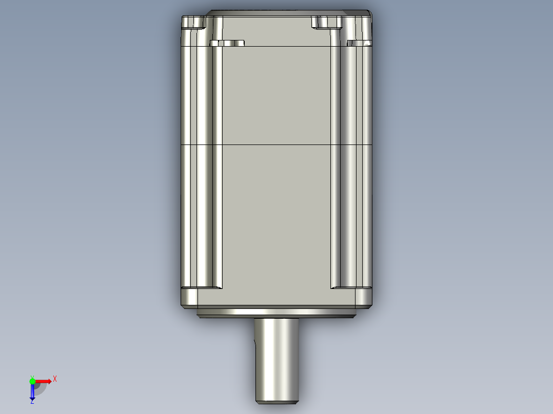 低压伺服电机MF5H-60CM30BZ1-502俯视图