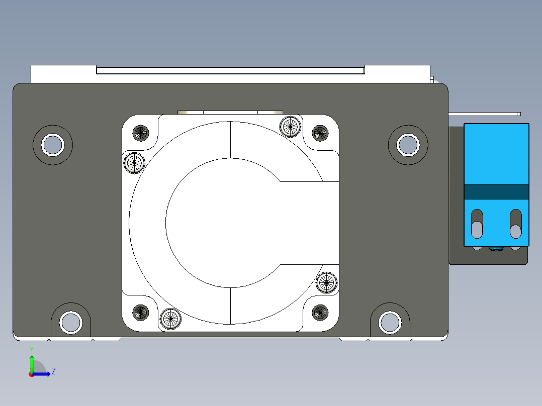 模组FSL120 E400 10C7-BC-T40左视图