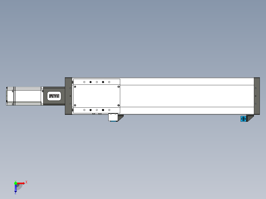 模组FSL120 E400 10C7-BC-T40俯视图