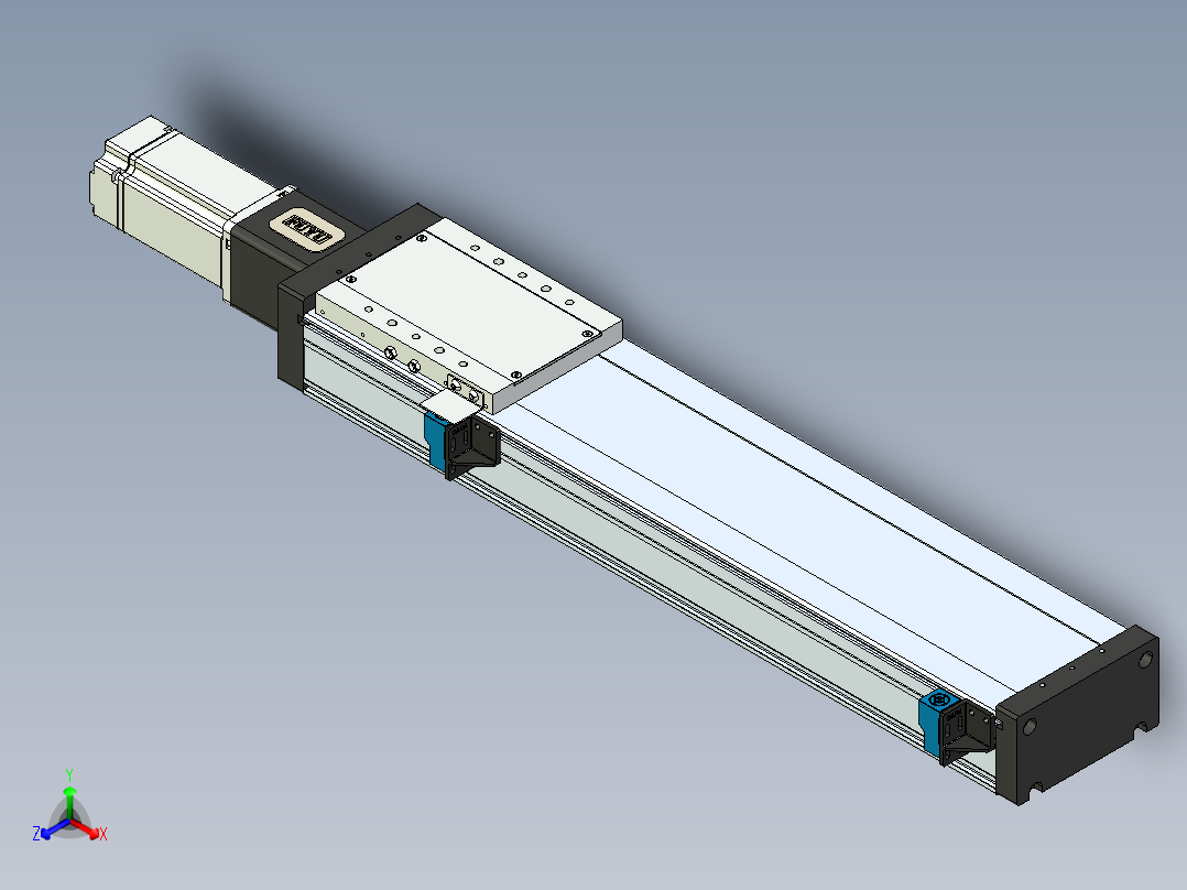 模组FSL120 E400 10C7-BC-T40正等轴测图