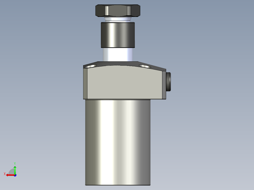 KOSMEKLHS0480-CR-Y30多系列多零件图纸模型后视图