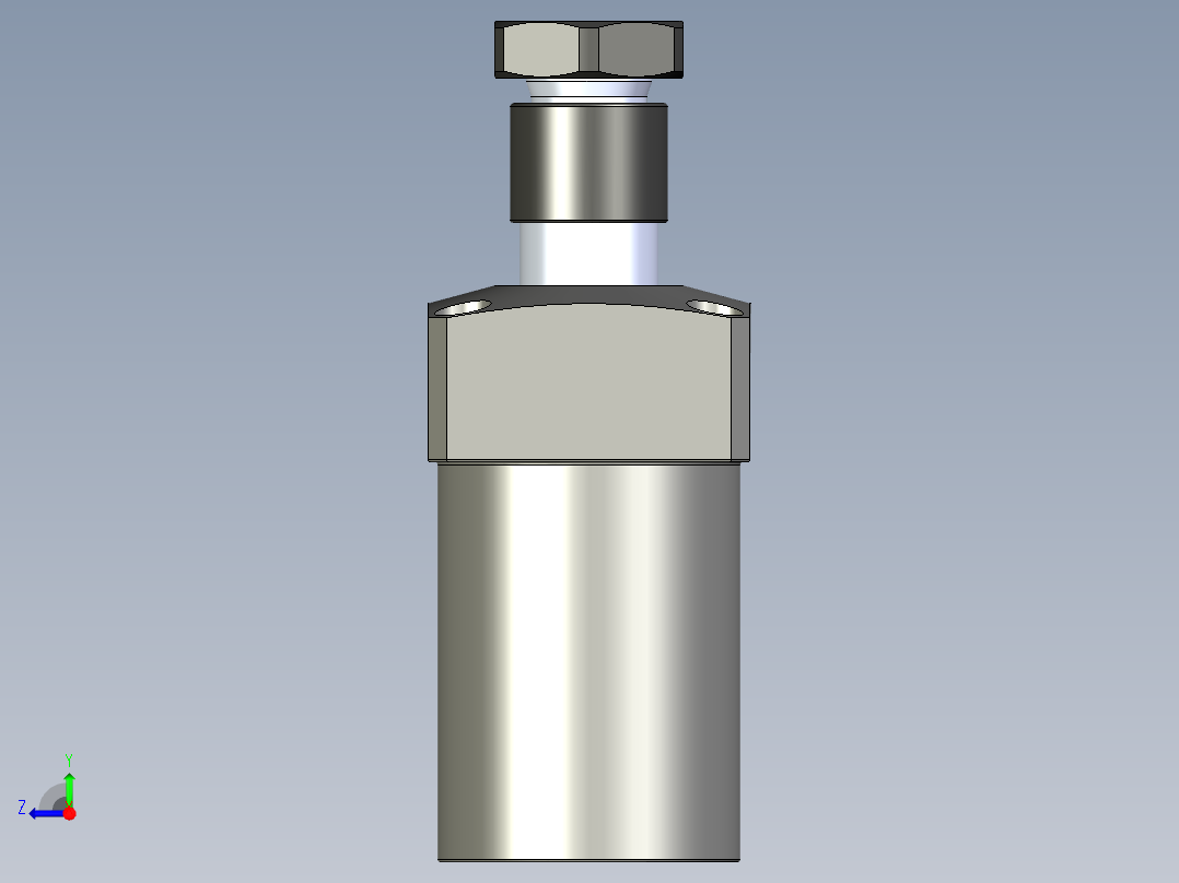 KOSMEKLHS0480-CR-Y30多系列多零件图纸模型右视图