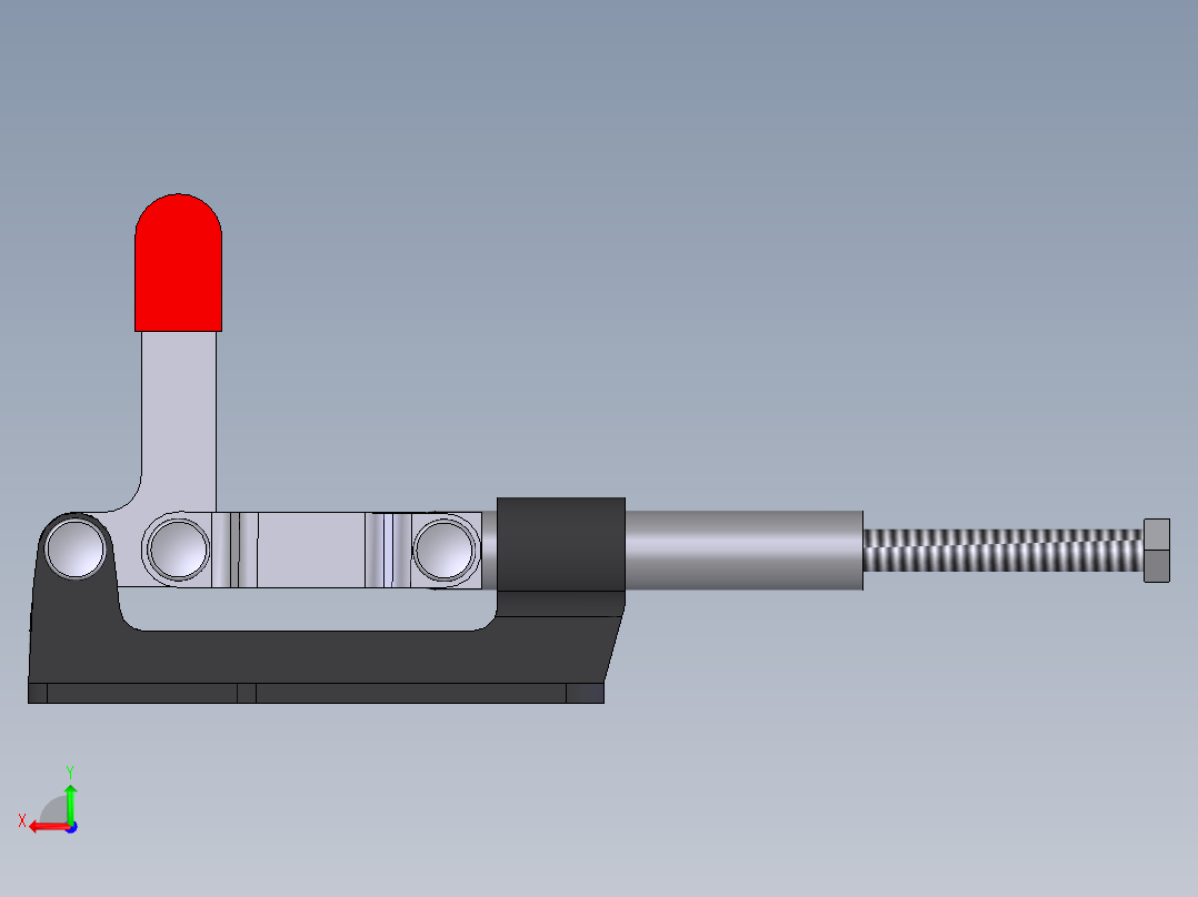 快速夹具后视图