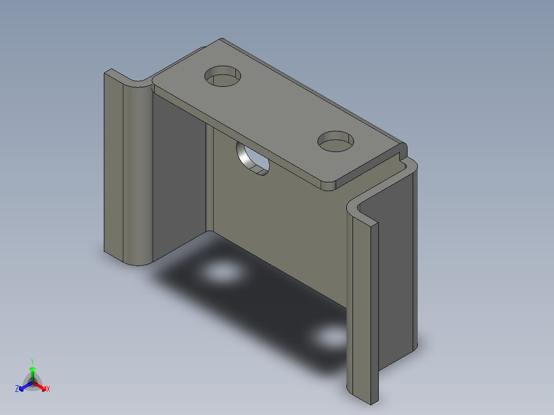 基恩士DL-RS1_bracket_kc图纸模型