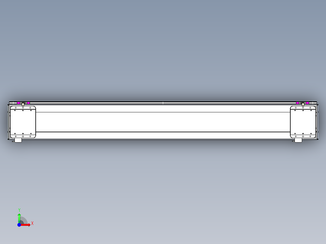 威洛博LC系列3d模型模组2LC22H1Y-S1550前视图