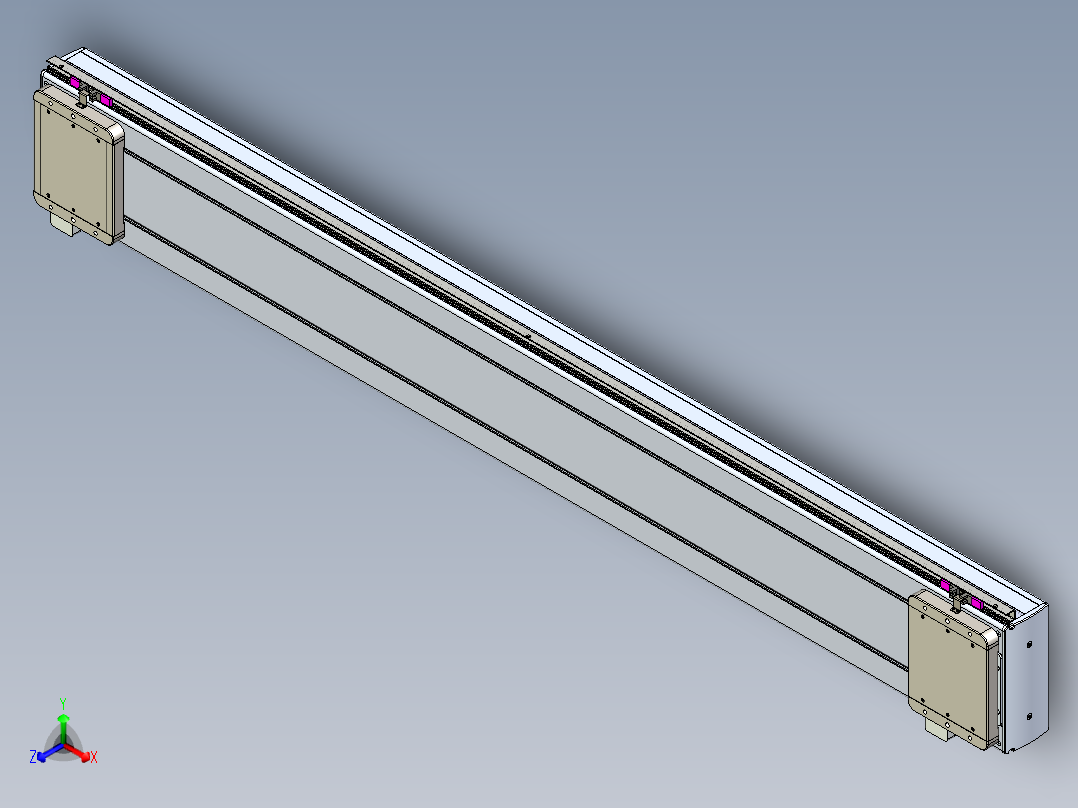 威洛博LC系列3d模型模组2LC22H1Y-S1550正等轴测图