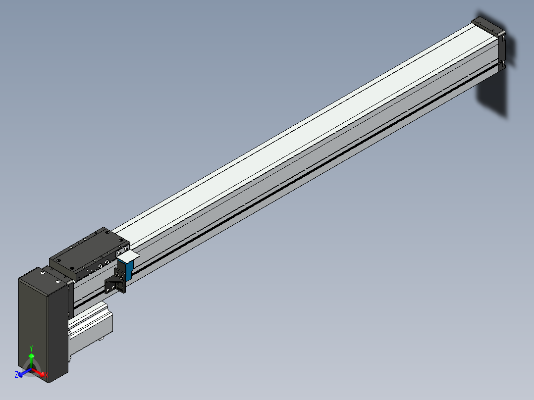 模组FSL60 E800 10C7-BD-B60正等轴测图