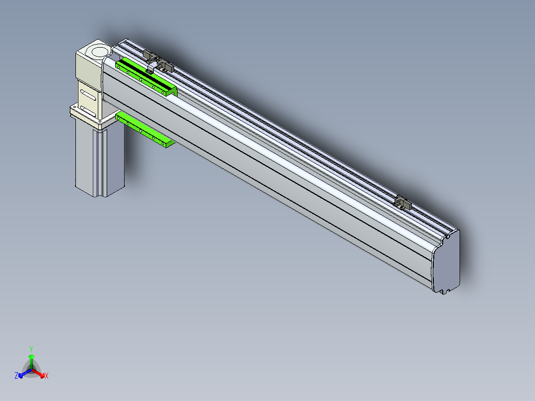 同步带滑台-半封闭B13-L90-S650-L-Z86-D3