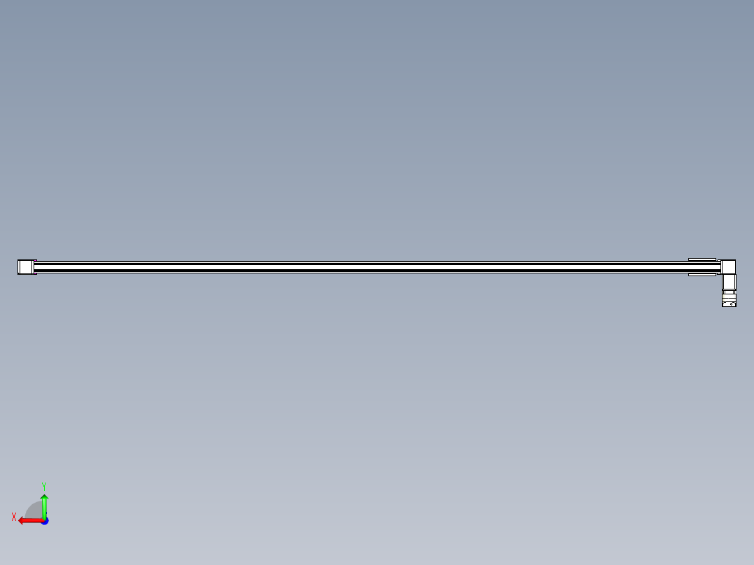 威洛博LB.GB同步带传动--欧规系列GB8-L192-S4250-BL-P75-K后视图