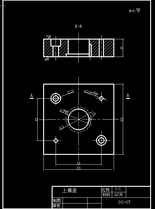 感温片弯曲成形工艺及模具设计【全套8张CAD图】
