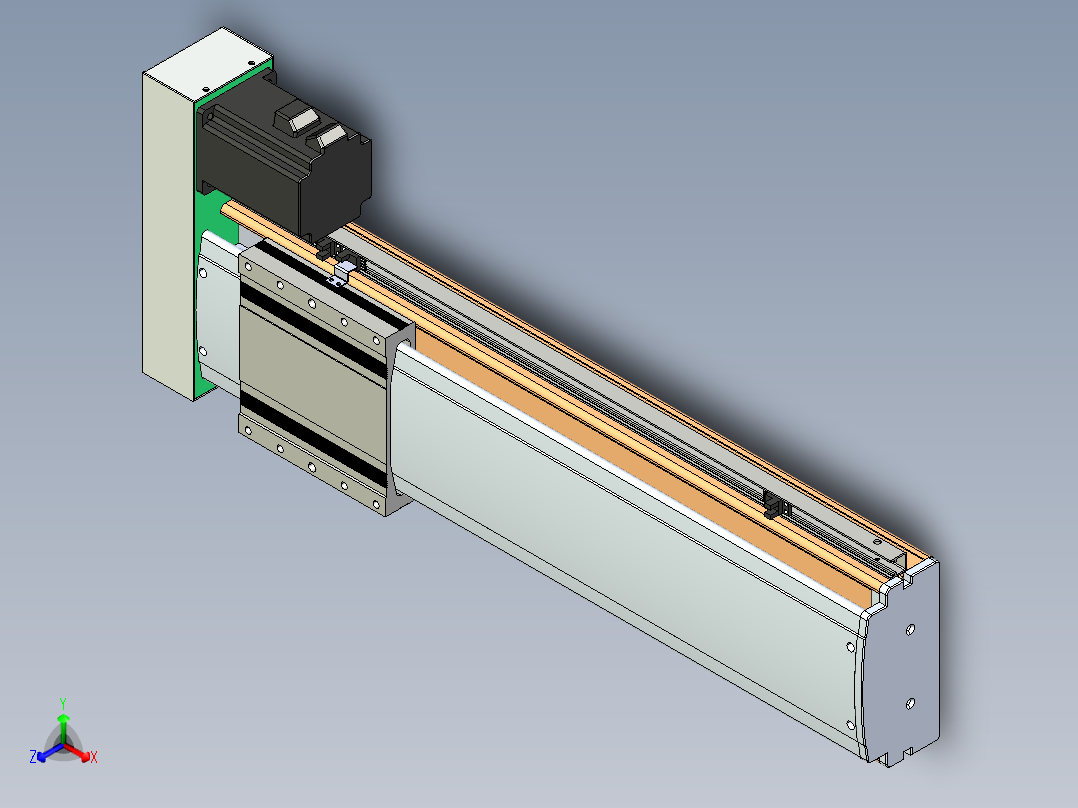 威洛博VF17-L20-C-S450-BR-P75-C4正等轴测图