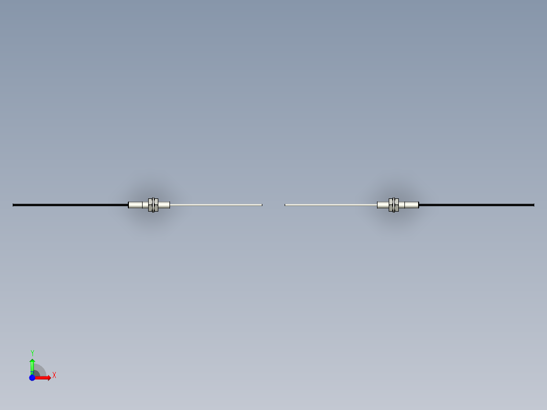 光纤元件对射型FT-D310-M前视图