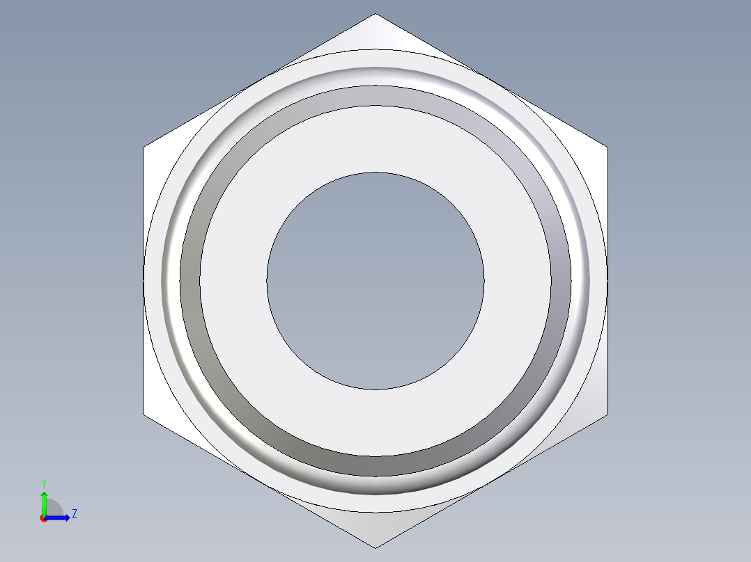 卡套式工业通用硬管接头EO_Male_Stud_connector_GEO20SMOMDCF左视图