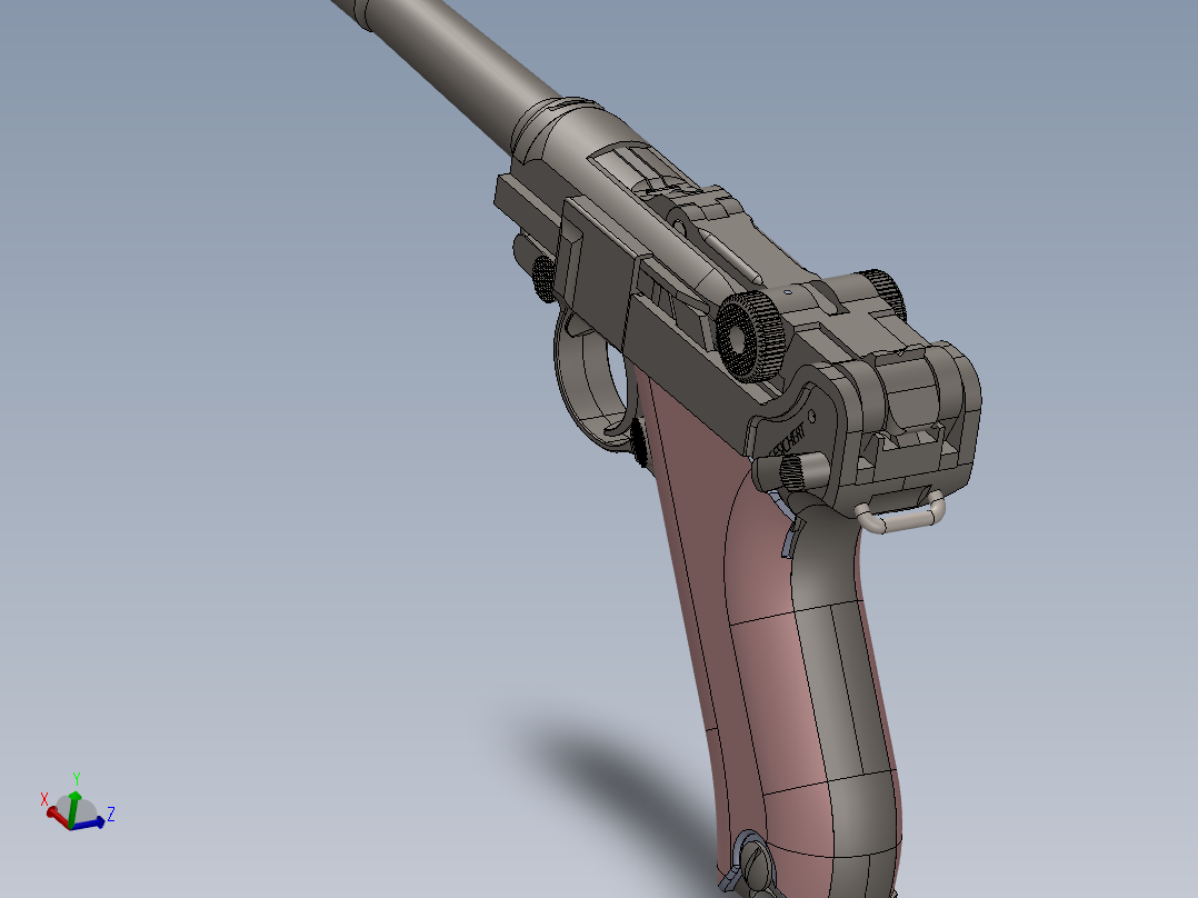 19世纪末的标志性枪械-鲁格P08