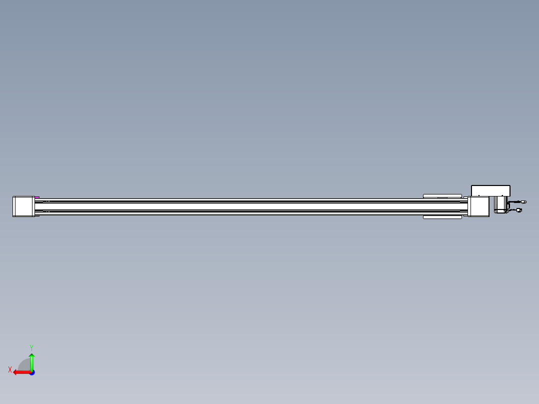 威洛博LB.GB同步带传动--欧规系列GB8-L96-S1800-BR-P40后视图