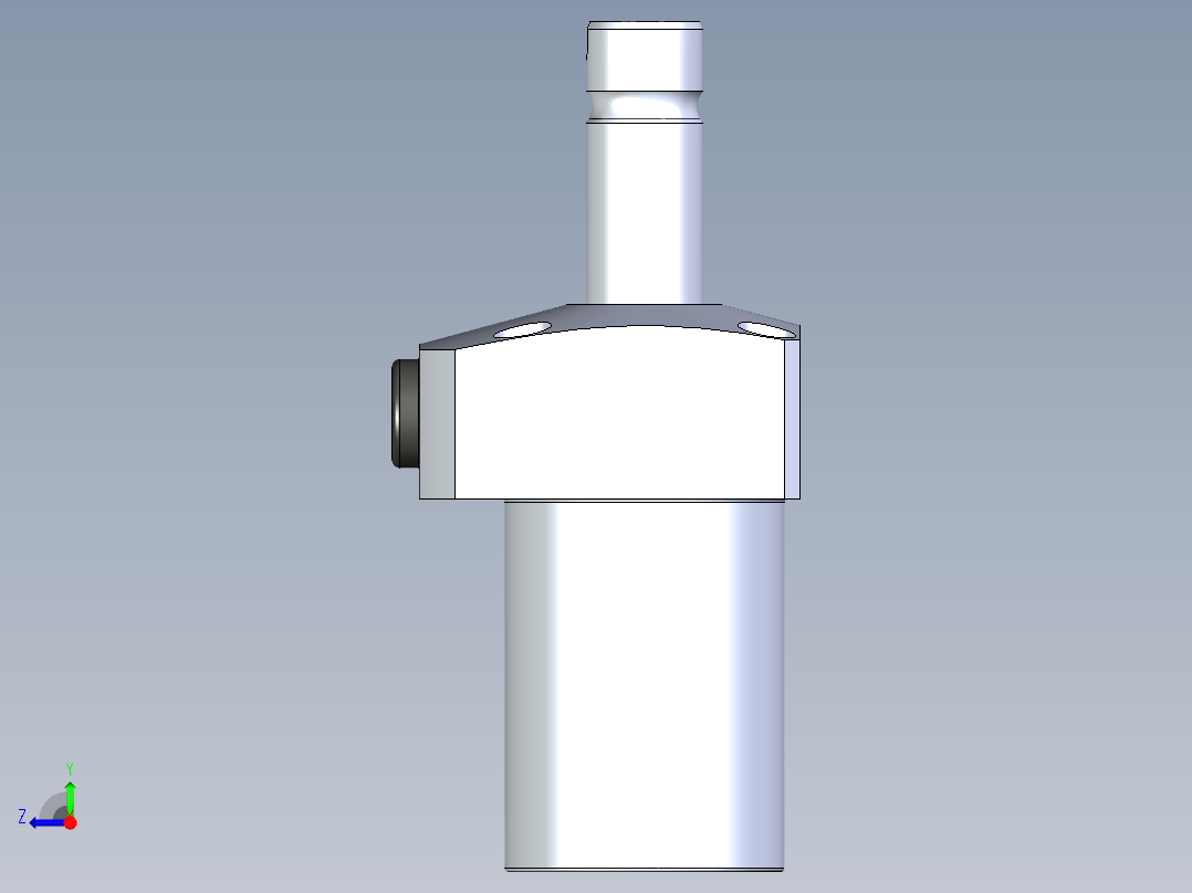KOSMEKLT0360-CR-F多系列多零件图纸模型多系列多零件图纸模型右视图