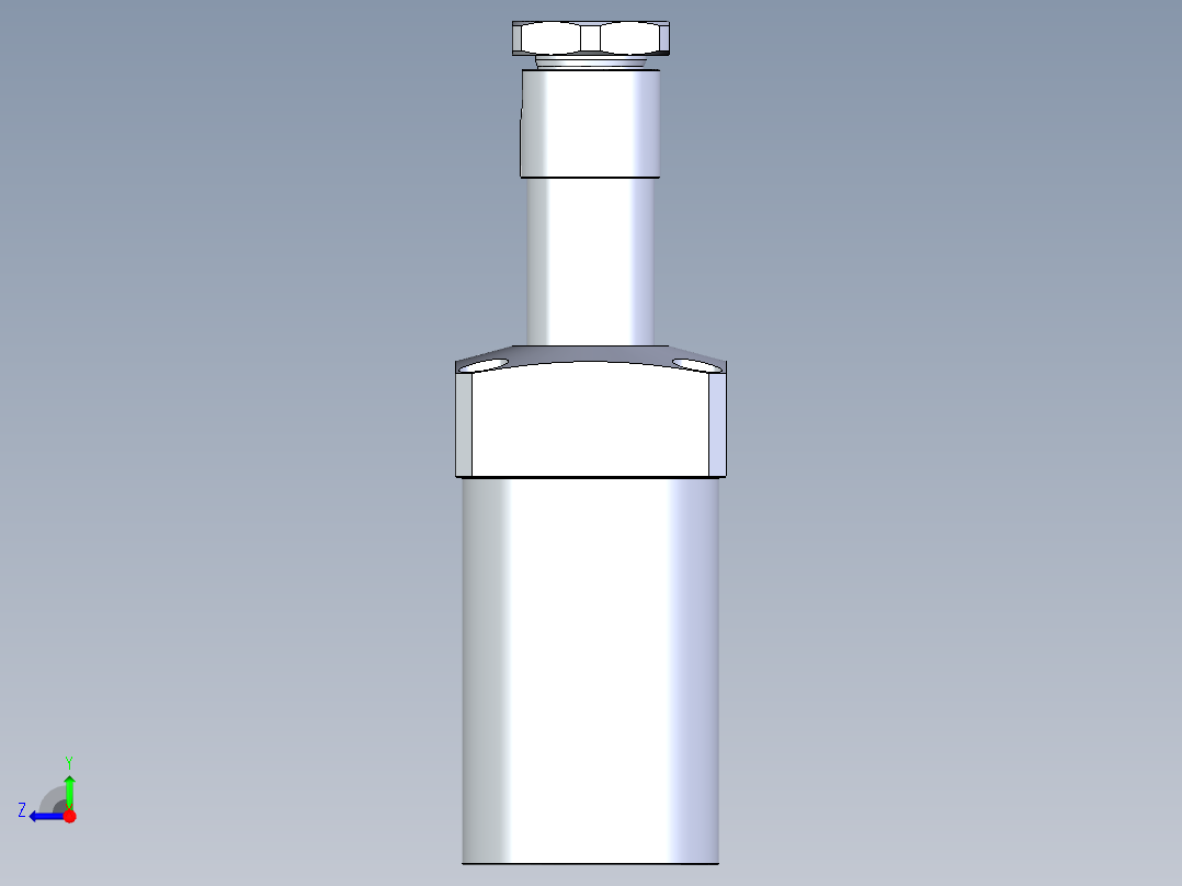 KOSMEKLHA0900-CR-Q40多系列多零件图纸模型右视图