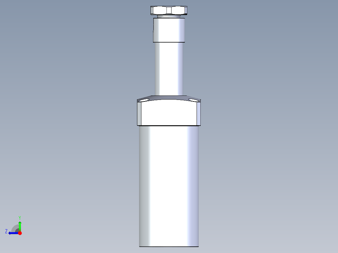 KOSMEKLHA0750-CR-Q50多系列多零件图纸模型右视图