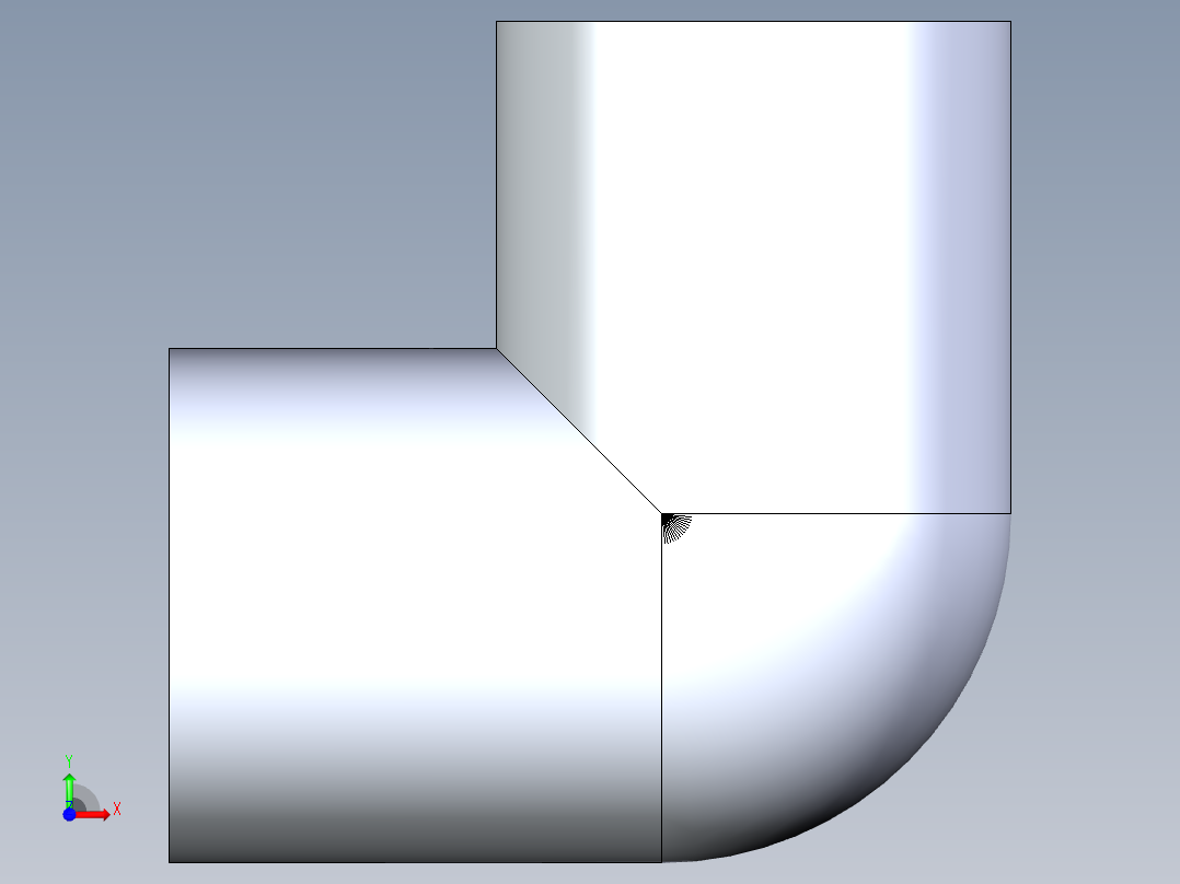 CPVC管件07-Sch80_90Elbow_FPTxFPT_9808-002_0.25in前视图