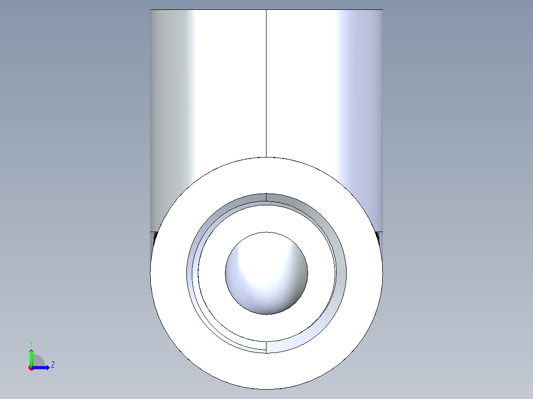 CPVC管件07-Sch80_90Elbow_FPTxFPT_9808-002_0.25in左视图