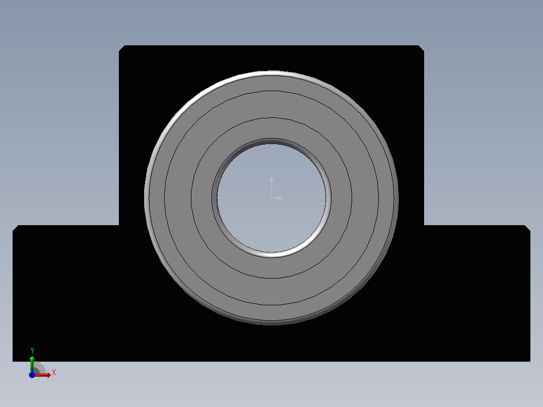 丝杆支撑侧LEB31-20前视图