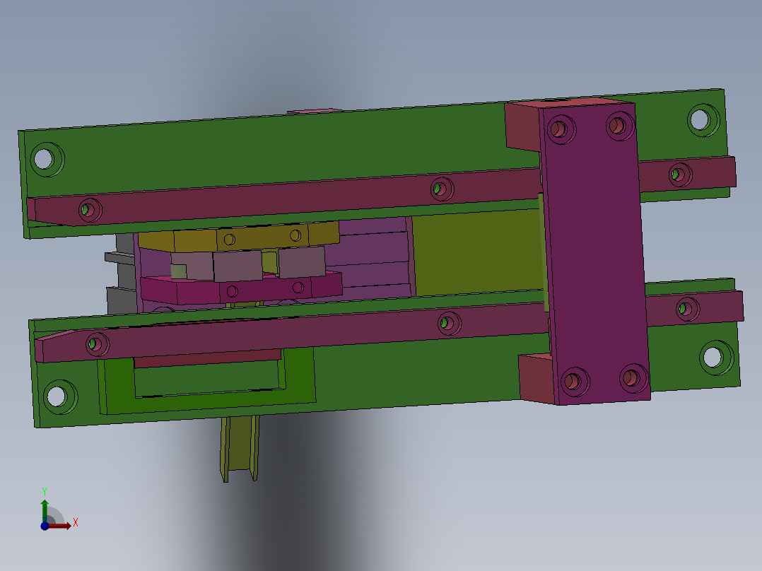 自动贴膜锁螺丝机sw14可编辑前视图