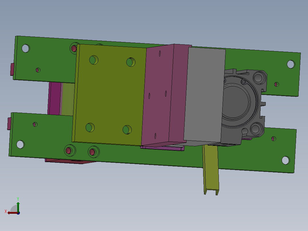 自动贴膜锁螺丝机sw14可编辑后视图