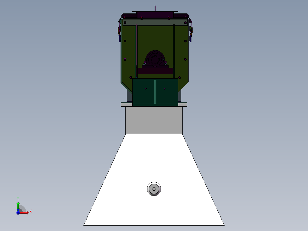 干粉输送机设计前视图