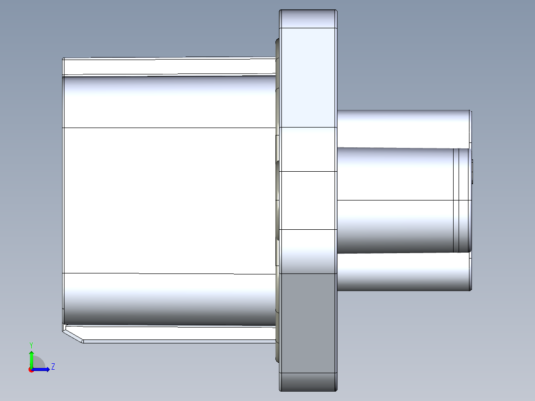 连接器ELV-12S-120ABK-A左视图